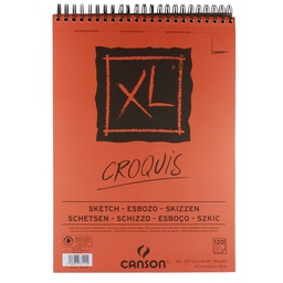 [787115] Croquera Canson XL Croquis 90gr 120 hjs A3 (29.7x42cm)