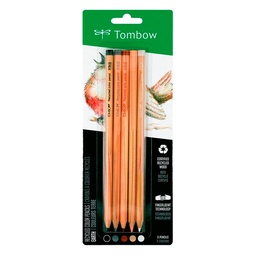 [61553] Set de Lápices Color Recycled Tombow (5 Colores Tierra)