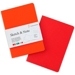 [10628872] Set 2 libretas Sketch &amp; Note Hahnemühle A4 (29.7X21cm)