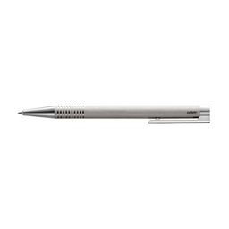 [4026752-206] Bolígrafo Lamy Logo M Acero Inoxidable Cepillado