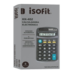 [36644-7] Calculadora Básica Isofit 8 dígitos