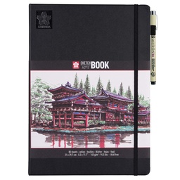 [PROMO16] Sketchbook Sakura Hoja Blanco A4 + Pigma Micron Sakura 0.4mm