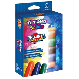 [30848-K] Tempera Proarte Sólida 6 Colores