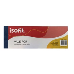 [37505-5] Vale por 100 Hojas Isofit