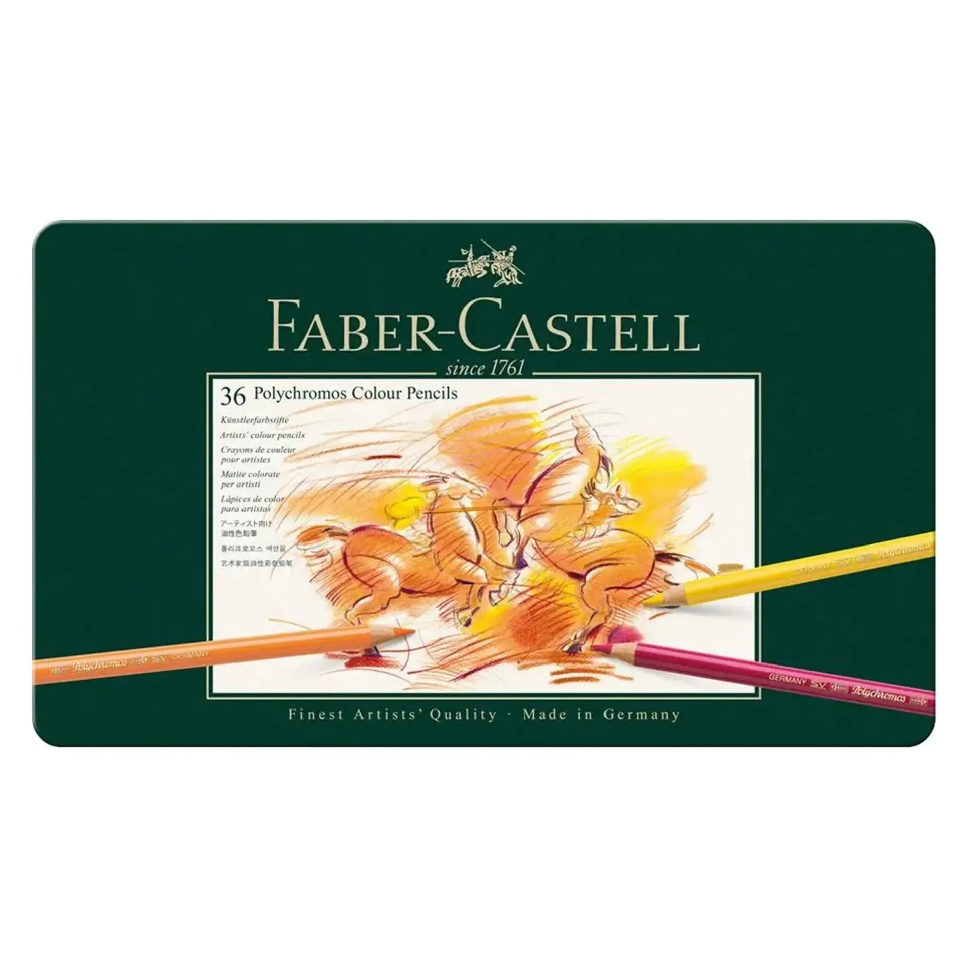 [110036] Lápices Faber-Castell Polychromos 36 Colores