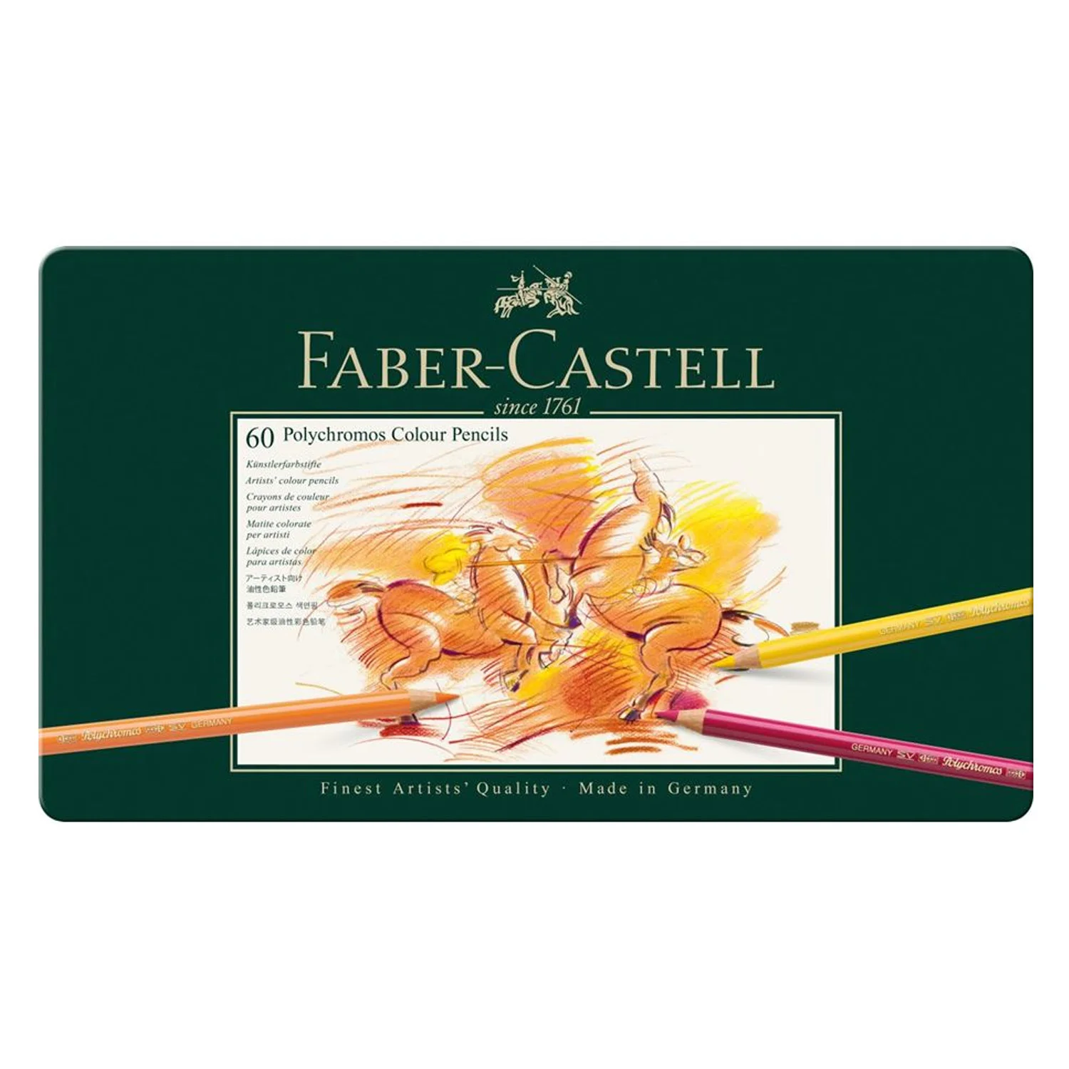 [110060] Lápices Faber-Castell Polychromos 60 Colores