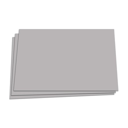 [CAPG07755015] Cartón Piedra Color Gris Medio Pliego 55x77cm 1.5mm