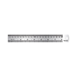 [#F-020] Regla Metálica Hand Plana de Acero Inoxidable 20cm