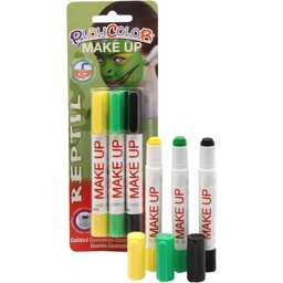 [D01045] Maquillaje Temático Reptil Instant 3 Colores
