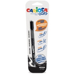 [43042/01] Boligrafo Borrable Carioca OOPS Negro
