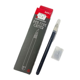 [0491] Cortador cuchillo tipo lápiz bisturí + 9 repuestos SDI