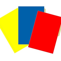 Carpeta de Cartón con Pestaña Colores Variados (Oficio)