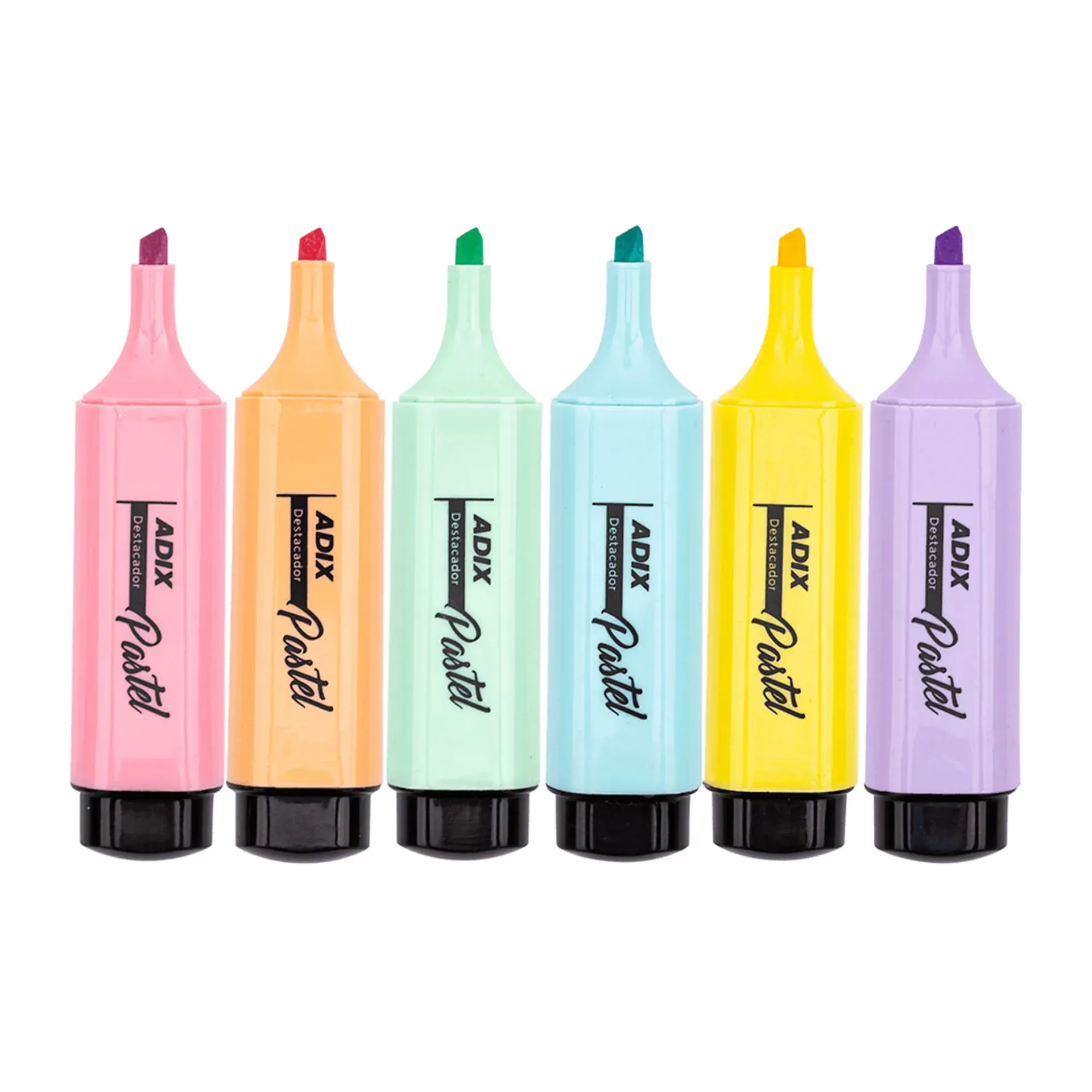 Destacadores Adix Colores Pastel