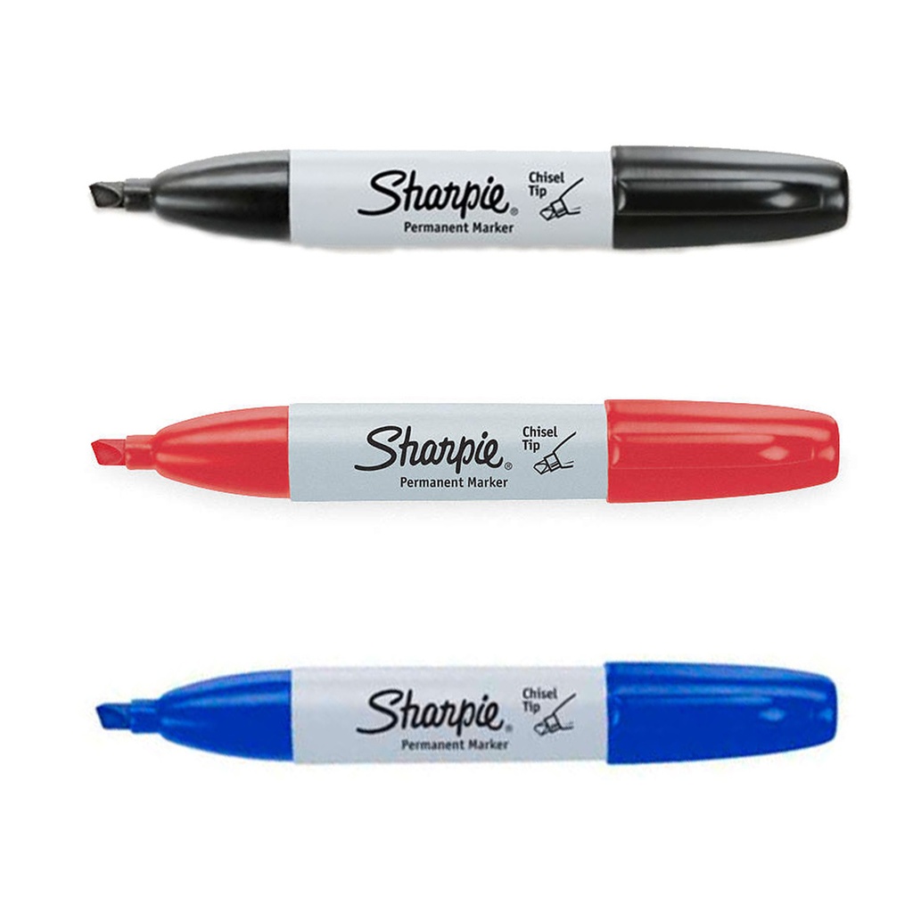 Rotulador sharpie permanente punta fina azul