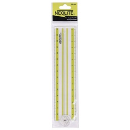 [N709002] Regla plástica plegable 30cm Neolite