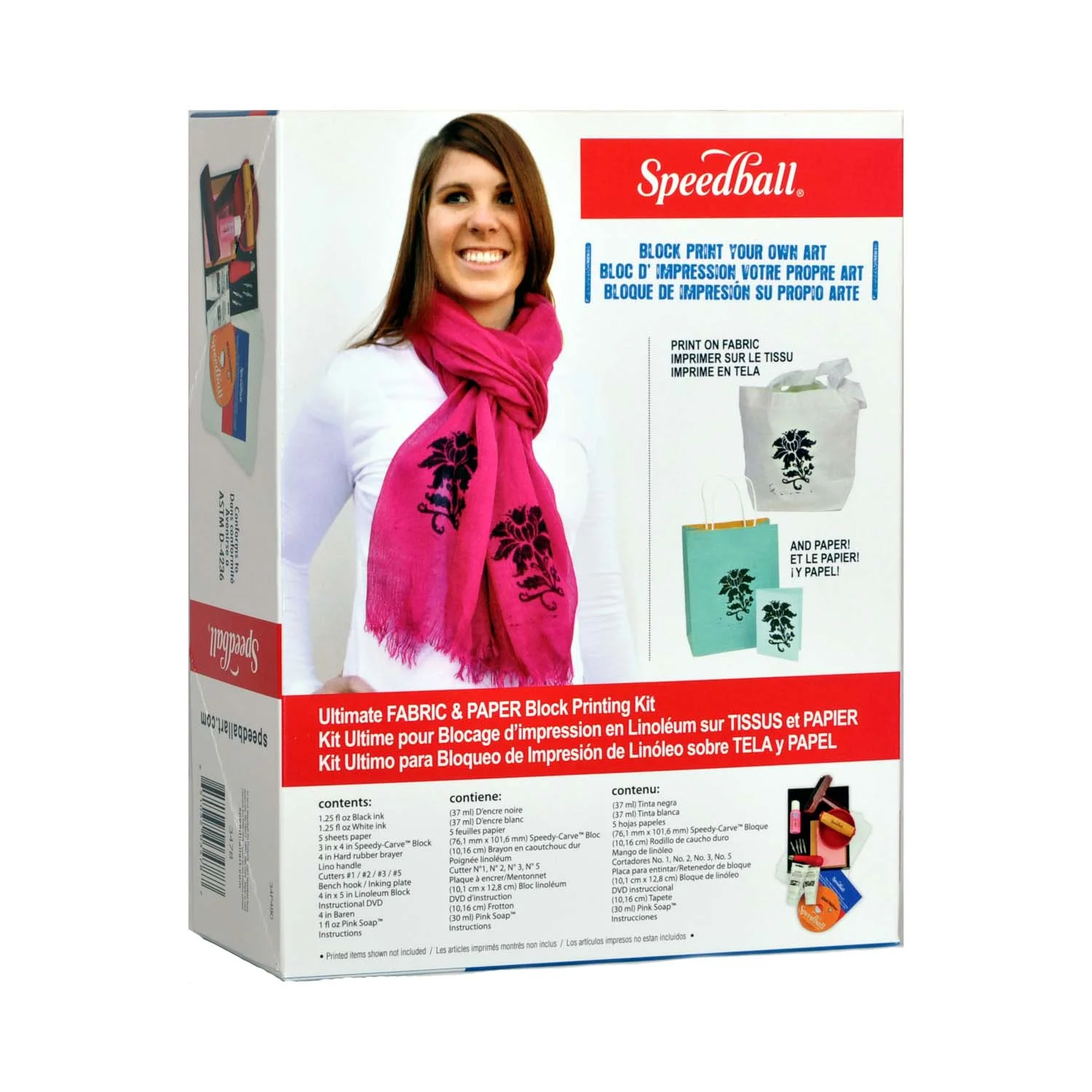[3478] Kit Ultimate de Grabado en telas y papeles Speedball