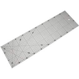 [REQU06015003] Regla Patchwork Quilting 60x15cm con ángulos 30-45-60 grados