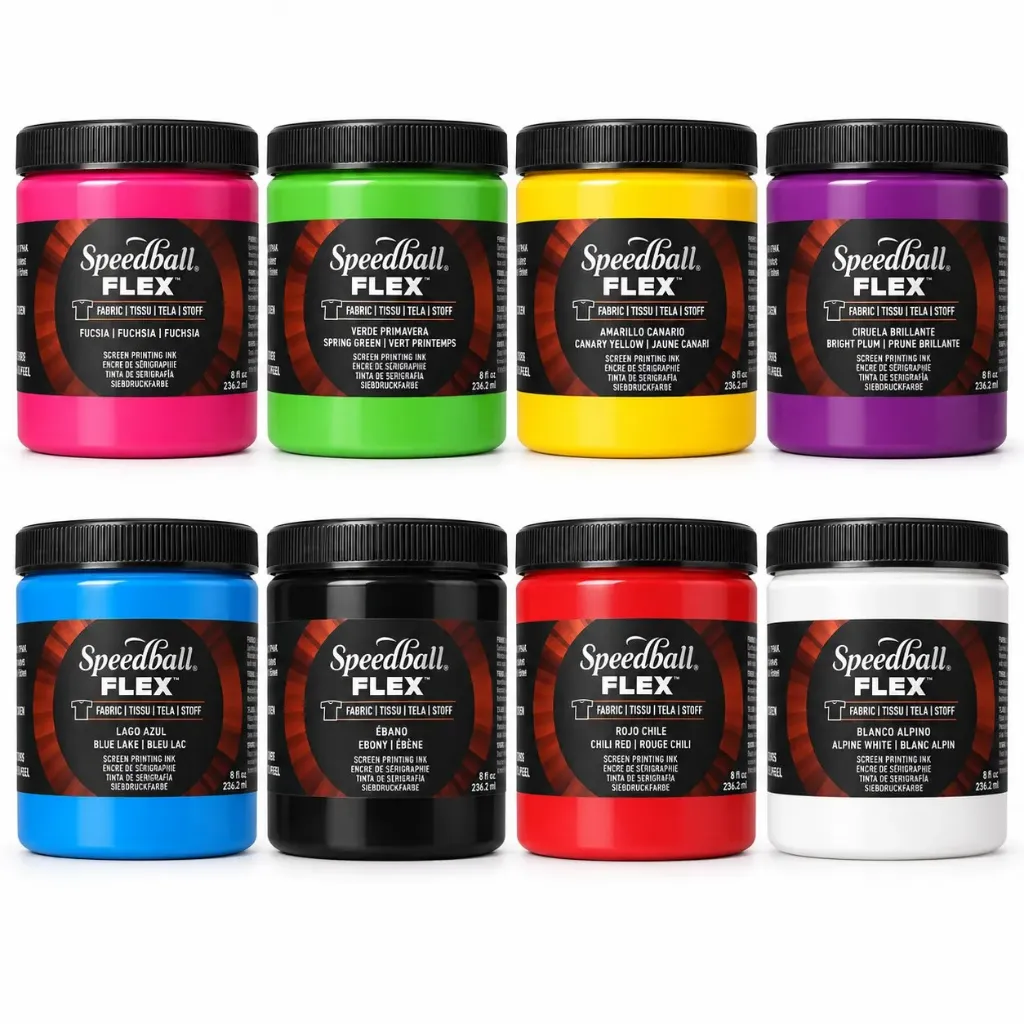 Pintura Serigráfica para Telas Speedball Flex 236ml
