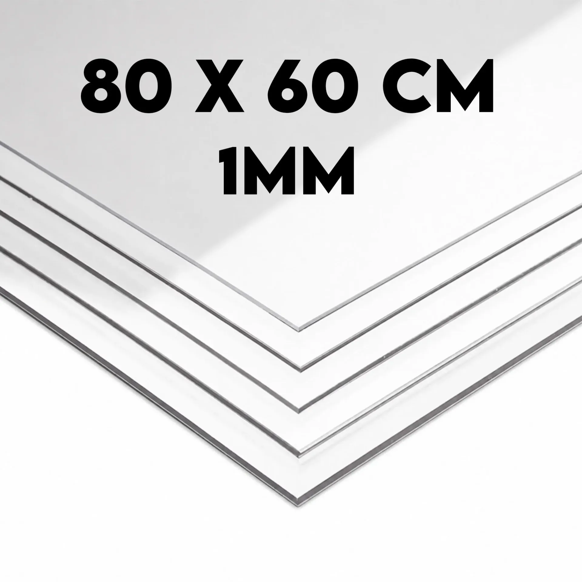 Mica Transparente PETG 80x60cm 1mm