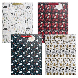 [37786-4] Bolsa de Regalo Proarte Navidad Extra Grande (33x46cm)