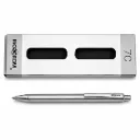 Bolígrafo Inoxcrom Inox70 Acero Punta Media Tinta Azul