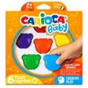 Crayones Carioca Teddy Baby (6 colores)
