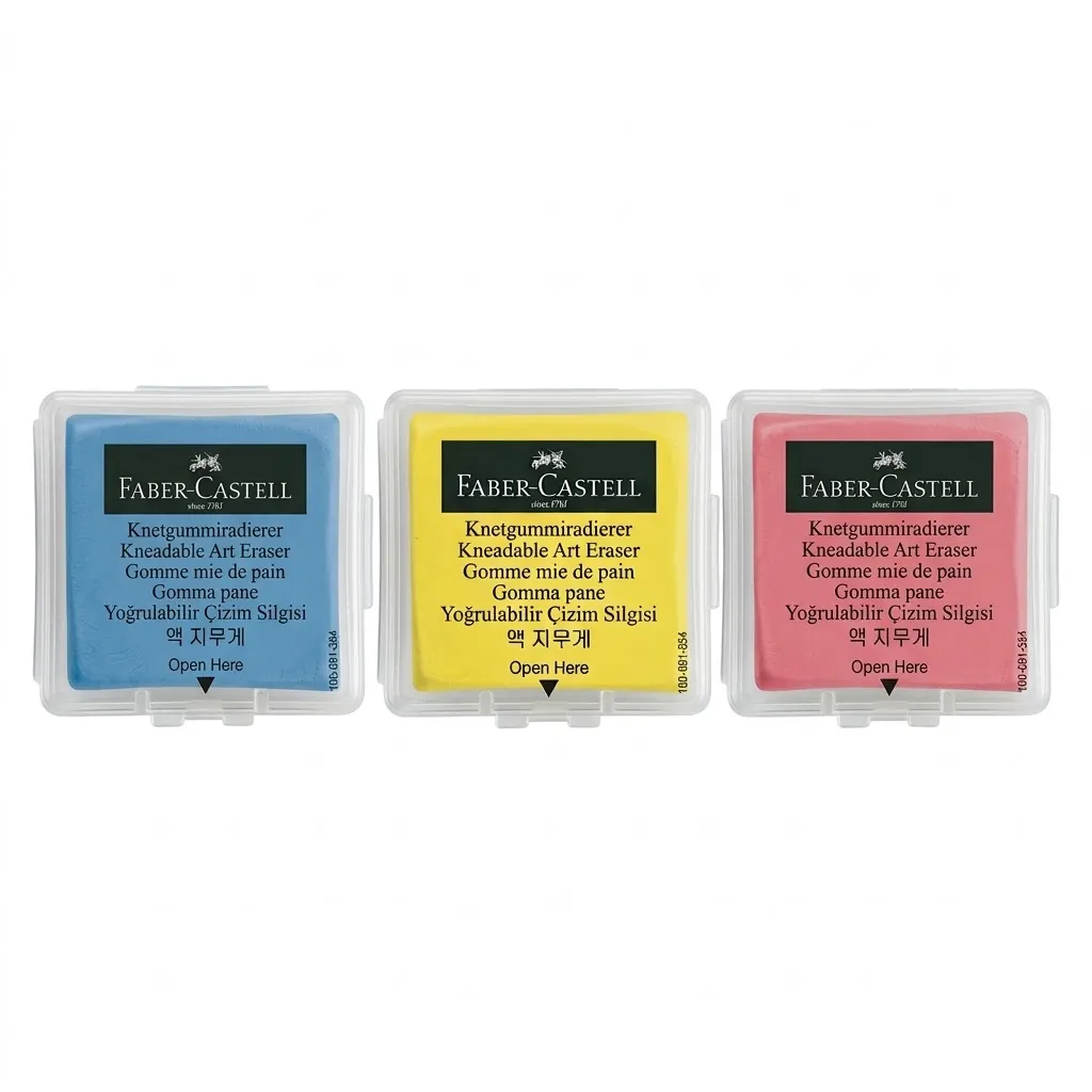 [127321] Goma Moldeable Faber-Castell Art Eraser Colores Primarios