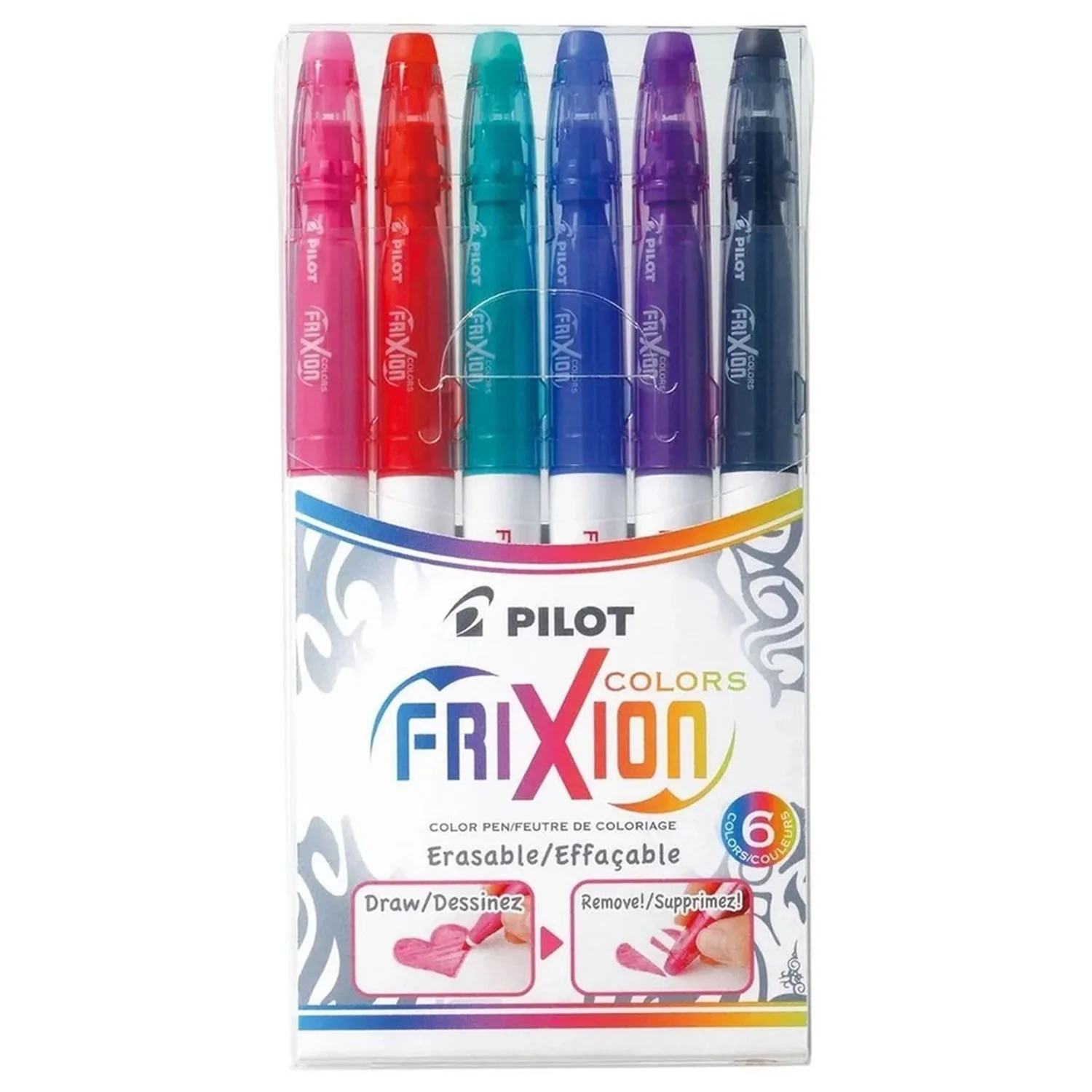 [SWFCS6] Marcador borrable Frixion Colors Pilot 6 Und