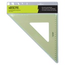 Escuadra Biselada Neolite Verde Angulos (45° - 60°) 30cm