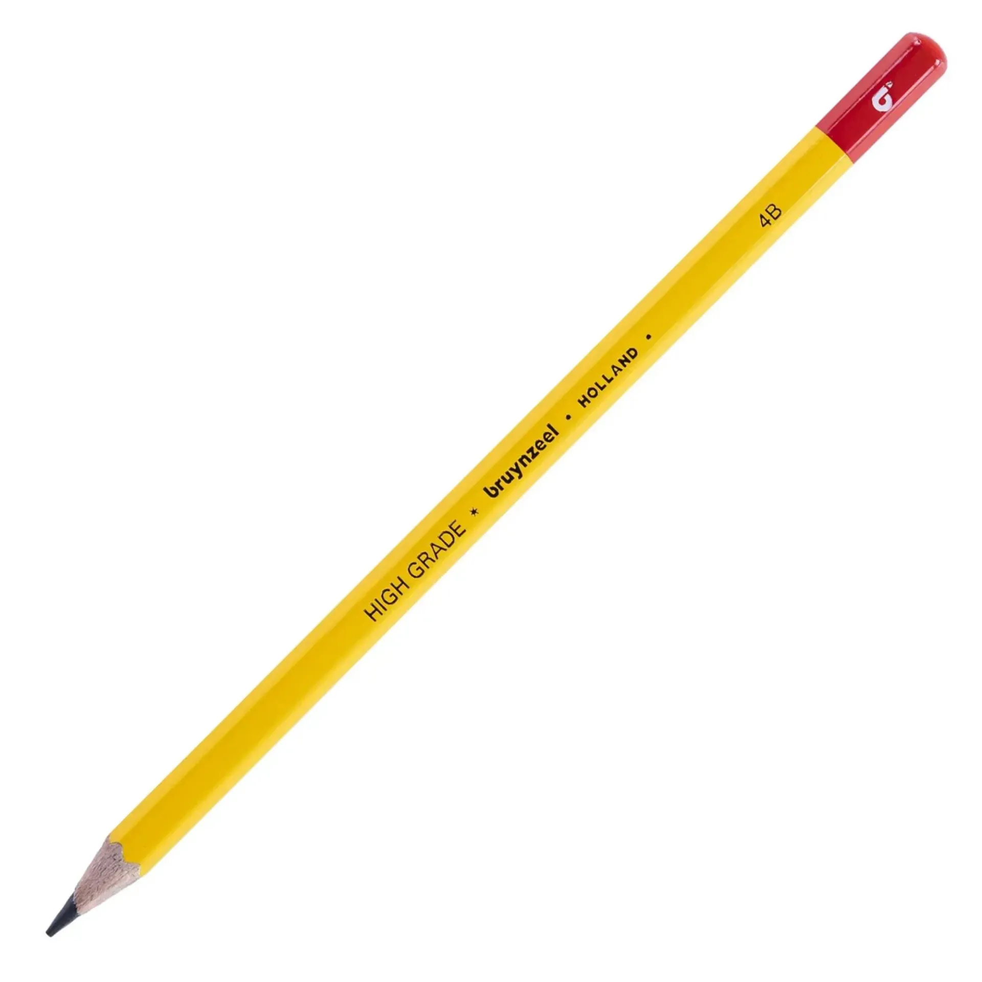 [60511009] Lápiz Técnico Escolar 4B Bruynzeel 1ud